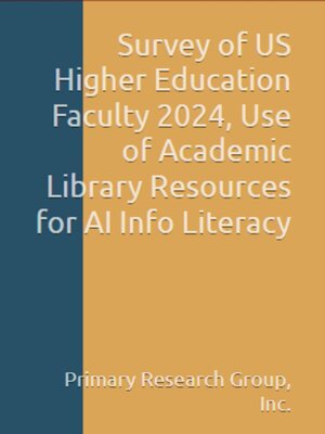 cover image of Use of Academic Library Resources for AI Info Literacy